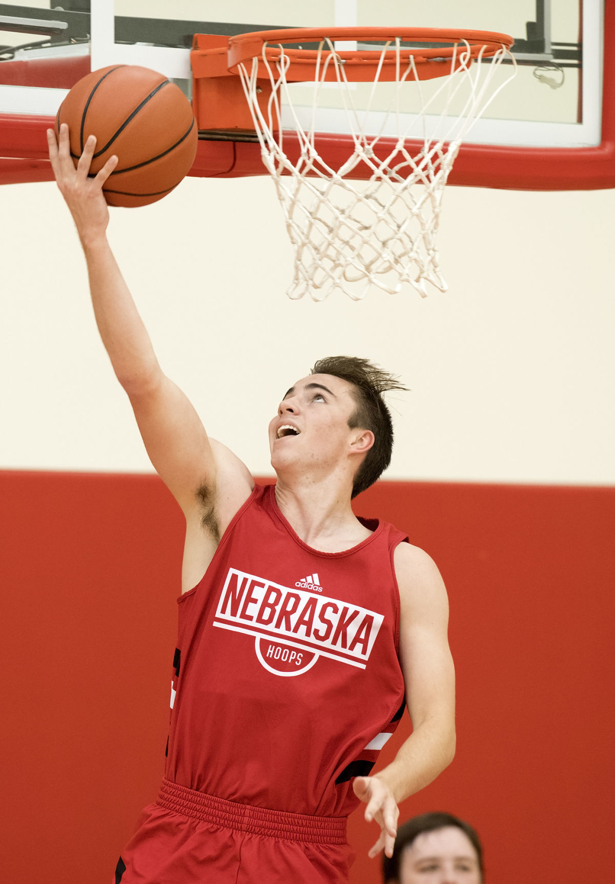 Nebraska hoops practice, 9.25